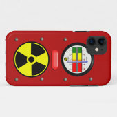 Radiation Geiger Counter Effect on iPhone 5 Hoesje (Achterkant (horizontaal))