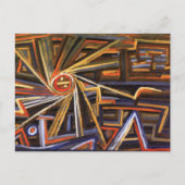 Radiation Rotation Abstract Paul Klee Briefkaart (Voorkant)