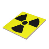 Radiation Small (4,25 x 4,25 inch) keramische Tege Tegeltje (Zijkant)