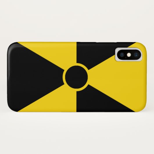 Radiation Symbol iPod Case (Achterkant (horizontaal))