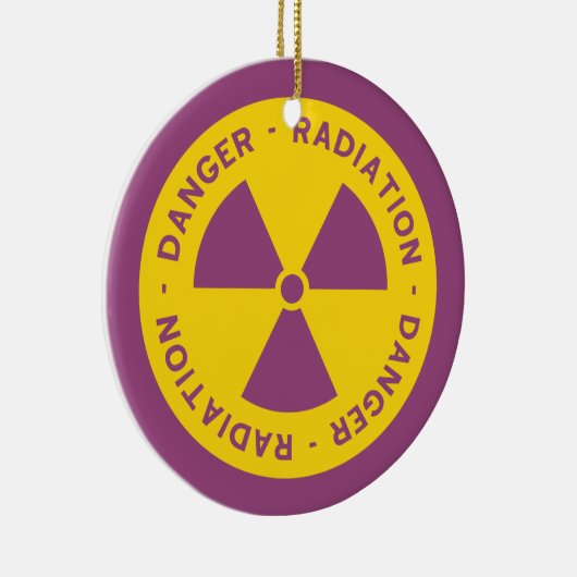 Radiation Warning Ornament (Rechts)