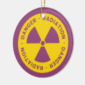 Radiation Warning Ornament (Links)