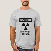 Radiation Warning Sign-Shirt T-shirt (Voorkant)