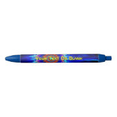 Radiative Zone Blauwe Inkt Pen (Voorkant)