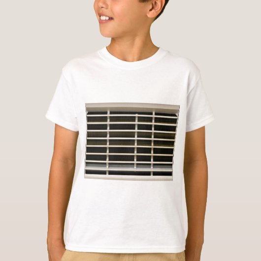 Radiatorrasterstructuur T-shirt (Voorkant)