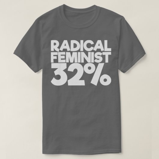 Radicaal Feministe T-shirt (Design voorkant)