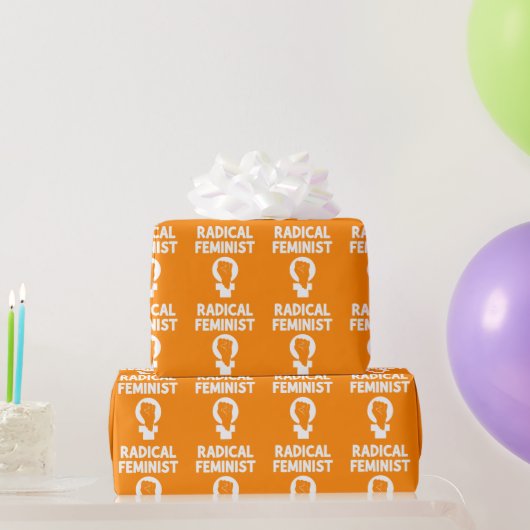 Radicaal Feministisch Cadeaupapier (Feestgeschenken)