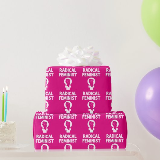 Radicaal Feministisch Cadeaupapier (Feestgeschenken)
