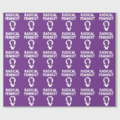 Radicaal Feministisch Cadeaupapier (Vlak)