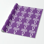 Radicaal Feministisch Cadeaupapier (Uitgerold)