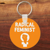 Radicaal Feministisch Sleutelhanger (Voorkant)