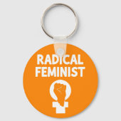 Radicaal Feministisch Sleutelhanger (Achterkant)