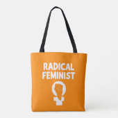 Radicaal Feministisch Tote Bag (Achterkant)