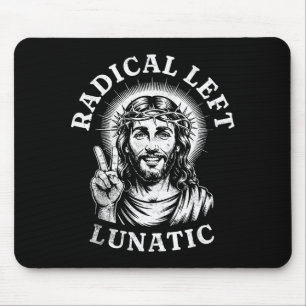 Radicaal Linkse Krankzinnige Jezus Muismat