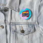Radicaal Logo Shirt Ronde Button 5,7 Cm (In situ)