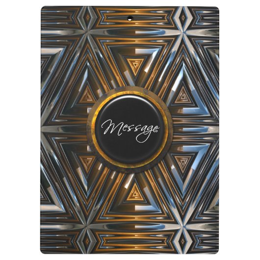 Radicaal Metaal Art 1 Afbeelding Opties Klembord (Achterkant)