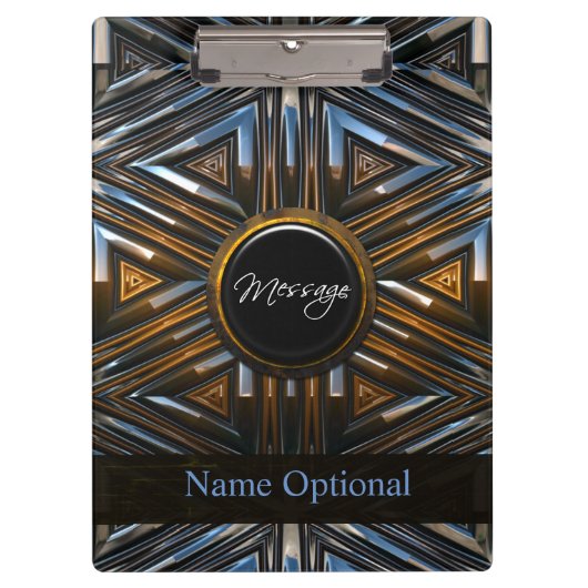 Radicaal Metaal Art 1 Afbeelding Opties Klembord (Voorkant)