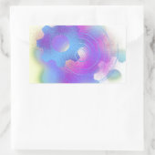 Radicaal Opgewaardeerd Abstract Rechthoekige Sticker (Tas)