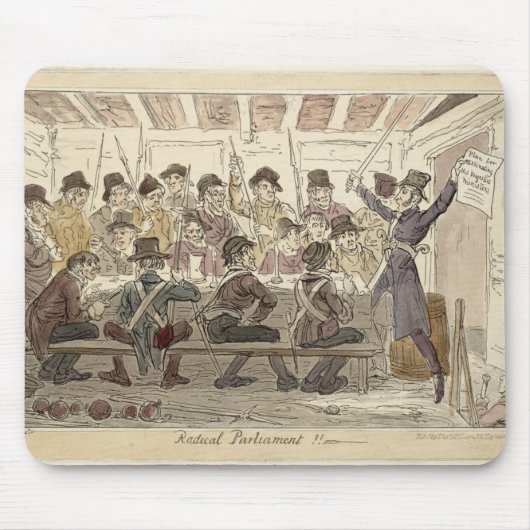 Radicaal Parlement!!" Muismat (Voorkant)