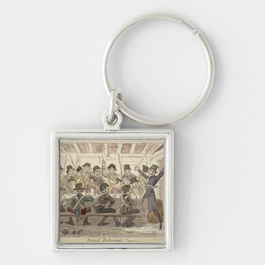Radicaal Parlement!!" Sleutelhanger (Voorkant)