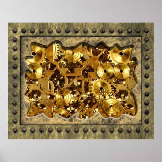 Radicaal Steampunk 10 Poster (Voorkant)