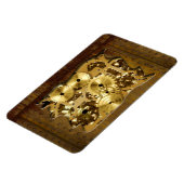 Radicaal Steampunk 3 Premium Magnet Magneet (Linkerzijde)