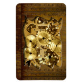 Radicaal Steampunk 3 Premium Magnet Magneet (Verticaal)