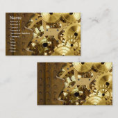 Radicaal Steampunk 3 Visitekaartjes (Voorkant / Achterkant)