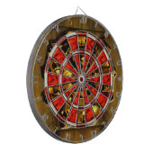 Radicaal Steampunk 3A Dart Board Dartbord (Voorkant Links)