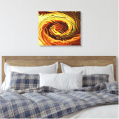 Radical Art 9 verpakt Canvas Afdruk (Insitu (Slaapkamer))