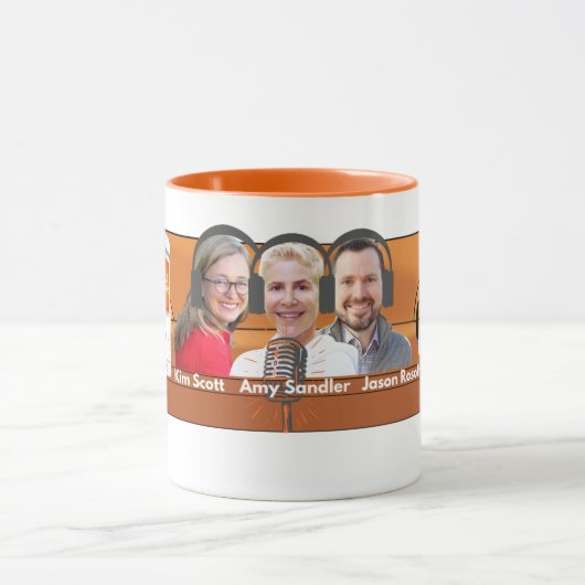 Radical Candor Podcast Coffee Mok (Midden)