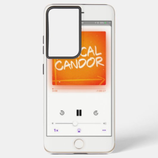 Radical Candor Podcast Samsung Galaxy S21 Hoesje (Achterkant)