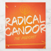 Radical Candor Podcast Wijnlabels Wijn Etiket (Enkel label)