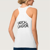 Radical Candor Tanktop (Achterkant)