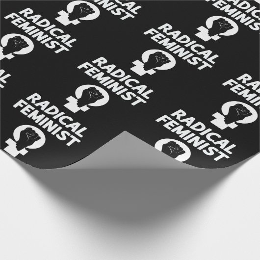 Radical Feminist Cadeaupapier (Hoek)