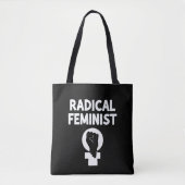 Radical Feminist Tote Bag (Voorkant)