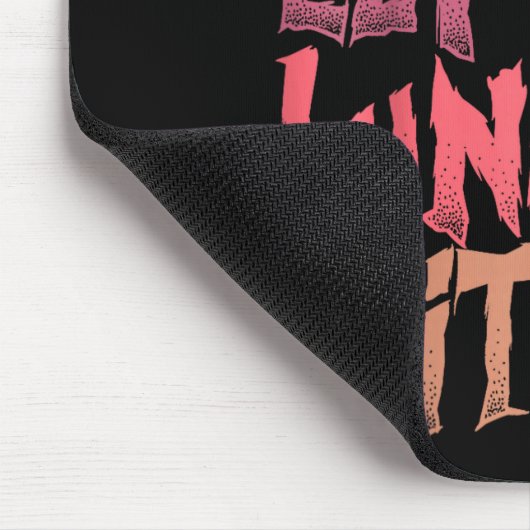 Radical Left Lunatic Witch Funny Halloween Feminis Muismat (Hoek)