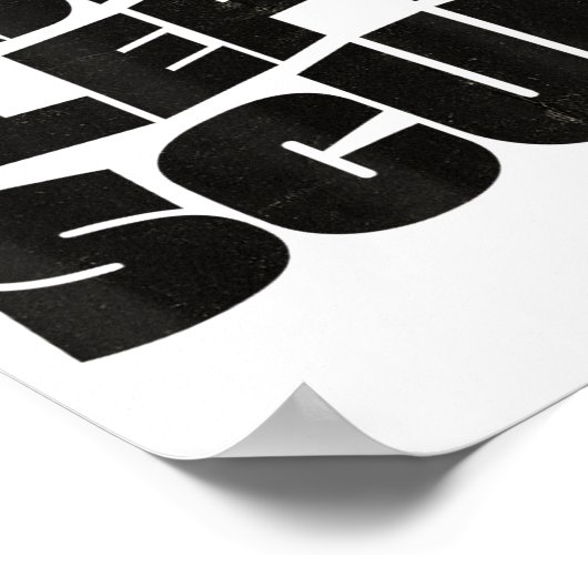 Radical Left S Funny Sarcastic Quote Poster (Hoek)