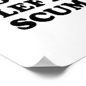 Radical Left S Funny Sarcastic Quote Poster (Hoek)