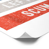 Radical Left S Funny Sarcastic Quote  Poster (Hoek)