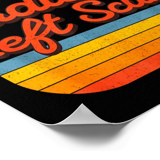 Radical Left S Funny Sarcastic Quote  Poster (Hoek)