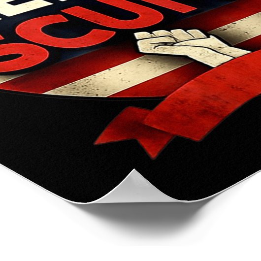 Radical Left S Funny Sarcastic Quote Poster (Hoek)