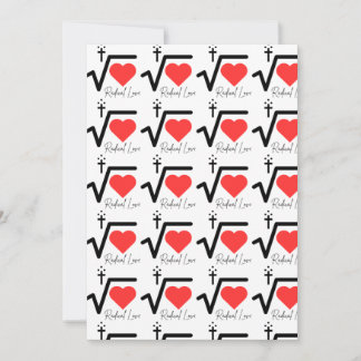 Radical Love print uitnodigingen en bedankkaarten