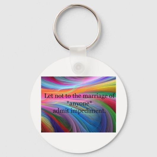 Radical Shakespeare Sleutelhanger (Voorkant)