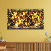 Radical Steampunk 4 Wrapped Canvas (Insitu (Woonkamer))