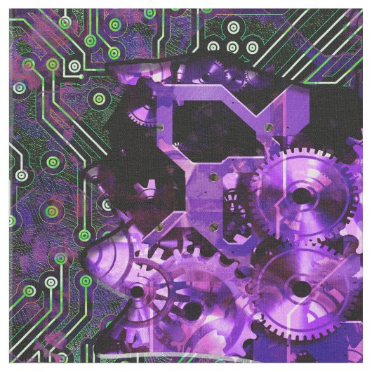 Radical Steampunk 5 Aangepast Stof (Close Up)