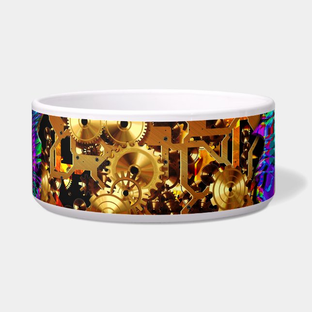 Radical Steampunk 6 Pet Bowl Voerbakje (Voorkant)