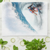 Radical Surfer 1B keukenhanddoeken (Gevouwen)