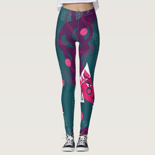 Radicale AF-esthetische Leggings/Yoga Pants Leggings (Voorkant)