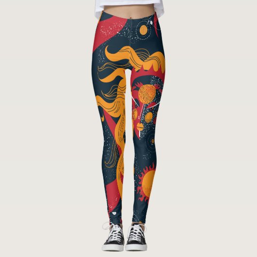 Radicale AF-esthetische Leggings/Yoga Pants Leggings (Voorkant)